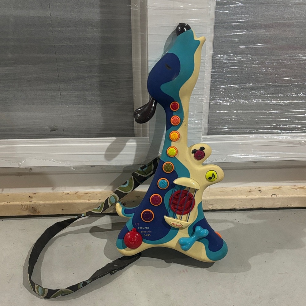 B toys Interactive Dog Guitar